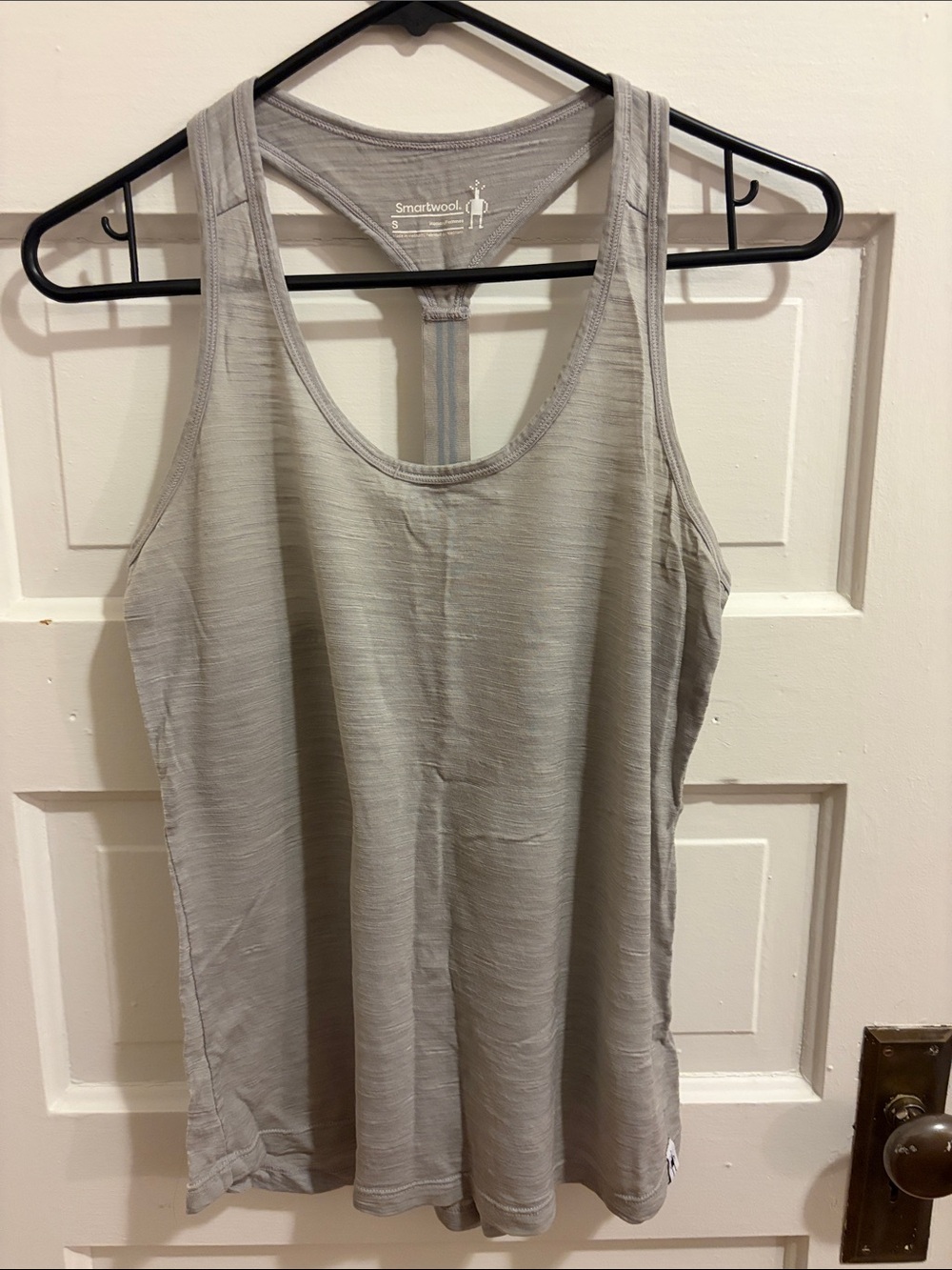 Smartwool Women's Light Gray Racerback Tank